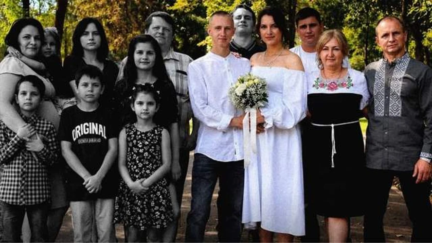 Зруйнований будинок родини Воронових у селищі Радушне