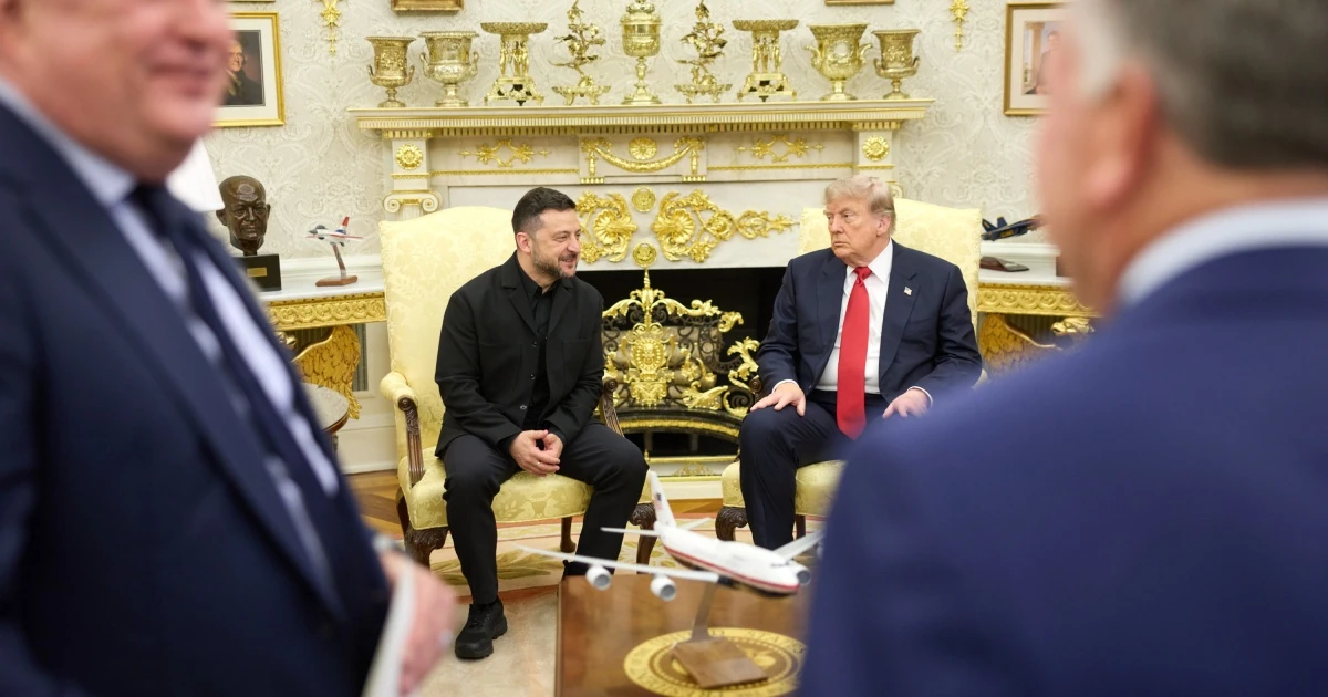 Зустріч Володимира Зеленського і Дональда Трампа в Овальному кабінеті; ракетний комплекс Patriot; супутниковий термінал