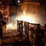 Виробничий процес на металургійному комбінаті «Запоріжсталь»