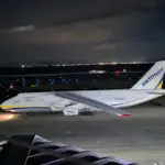 Український Ан-124-100 «Руслан» компанії «Авіалінії Антонова» в аеропорту Chubu Centrair під час інциденту