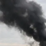 Пошкоджена станція метро на лівому березі Києва з розривом ходової і контактної рейок поруч