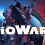 Логотип BioWare на тлі Mass Effect, Dragon Age та Baldur’s Gate